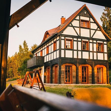 Izerski Horyzont - Dom Z Balia W Lesnej Perspektywie Kopaniec Extérieur photo