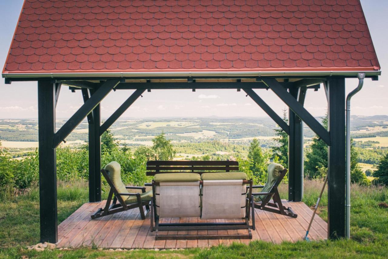 Izerski Horyzont - Dom Z Balia W Lesnej Perspektywie Kopaniec Extérieur photo