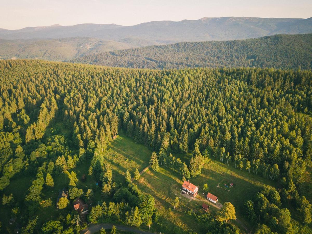 Izerski Horyzont - Dom Z Balia W Lesnej Perspektywie Kopaniec Extérieur photo