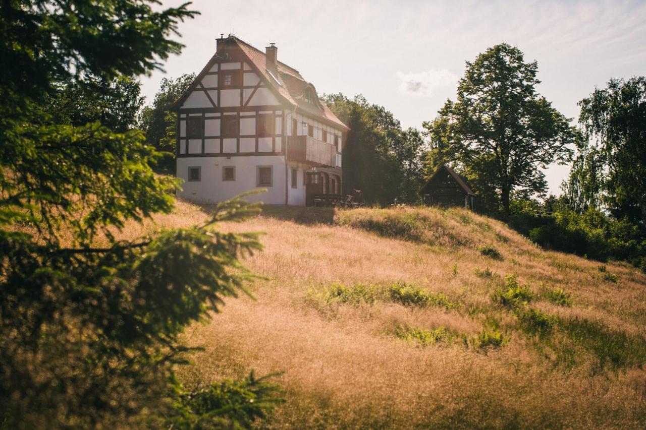Izerski Horyzont - Dom Z Balia W Lesnej Perspektywie Kopaniec Extérieur photo