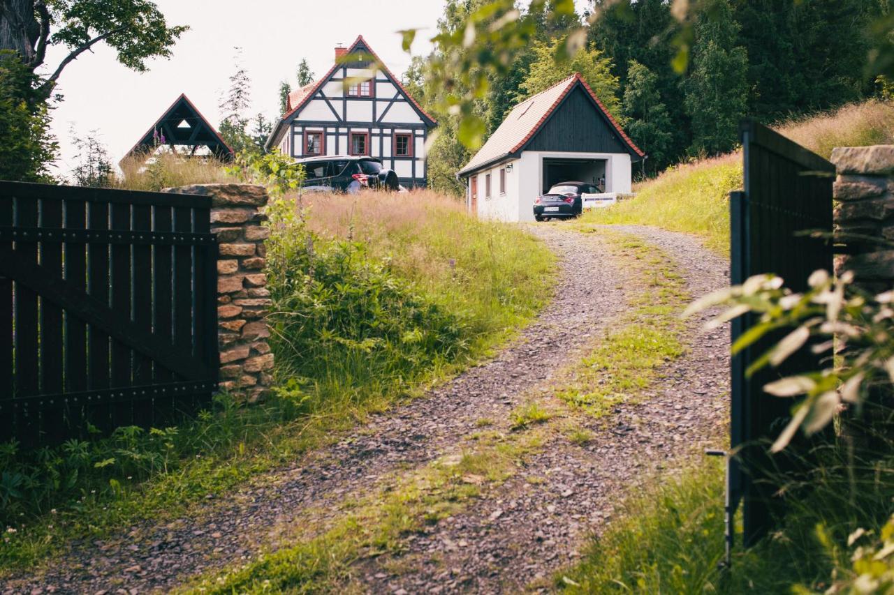 Izerski Horyzont - Dom Z Balia W Lesnej Perspektywie Kopaniec Extérieur photo