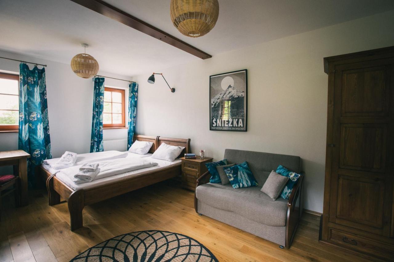 Izerski Horyzont - Dom Z Balia W Lesnej Perspektywie Kopaniec Extérieur photo