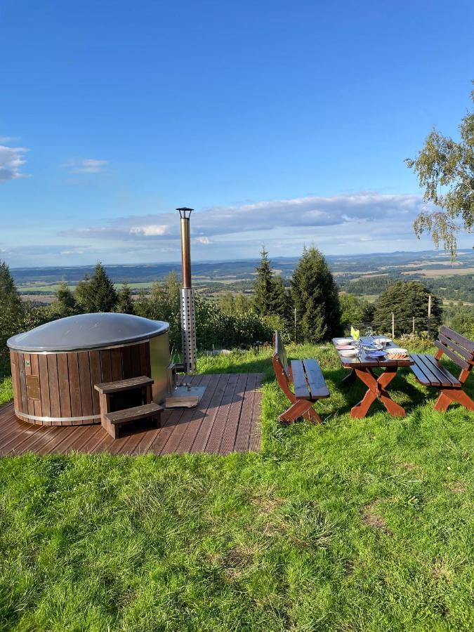 Izerski Horyzont - Dom Z Balia W Lesnej Perspektywie Kopaniec Extérieur photo